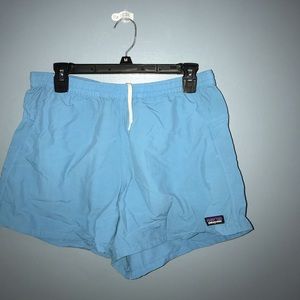 Blue Patagonia shorts